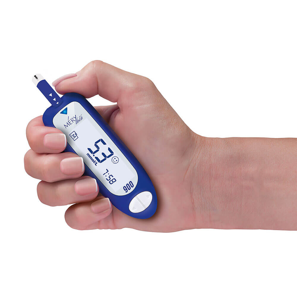 MÉRYkék Teszt csík vércukormérő készülékbe 50db-os - Vércukorszintmérők és kellékeik